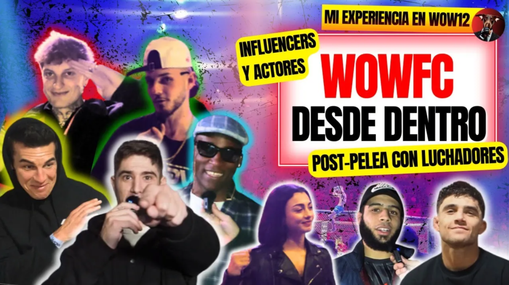 WOW FC ¿QUIÉN ESTUVO, QUÉ PASÓ? INFLUENCERS, LUCHADORES PROFESIONALES…