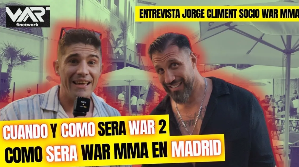 WAR MMA ¿CUÁNDO Y CÓMO SERÁ EL SIGUIENTE EVENTO? CON JORGE&nbsp;CLIMENT