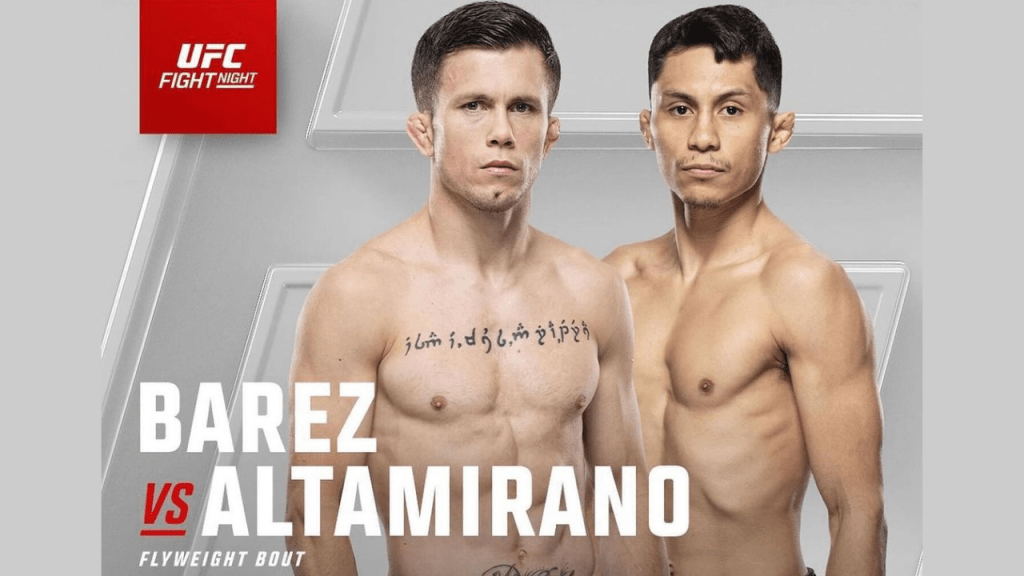 LA VUELTA DE DANI BAREZ: UFC&nbsp;PARIS