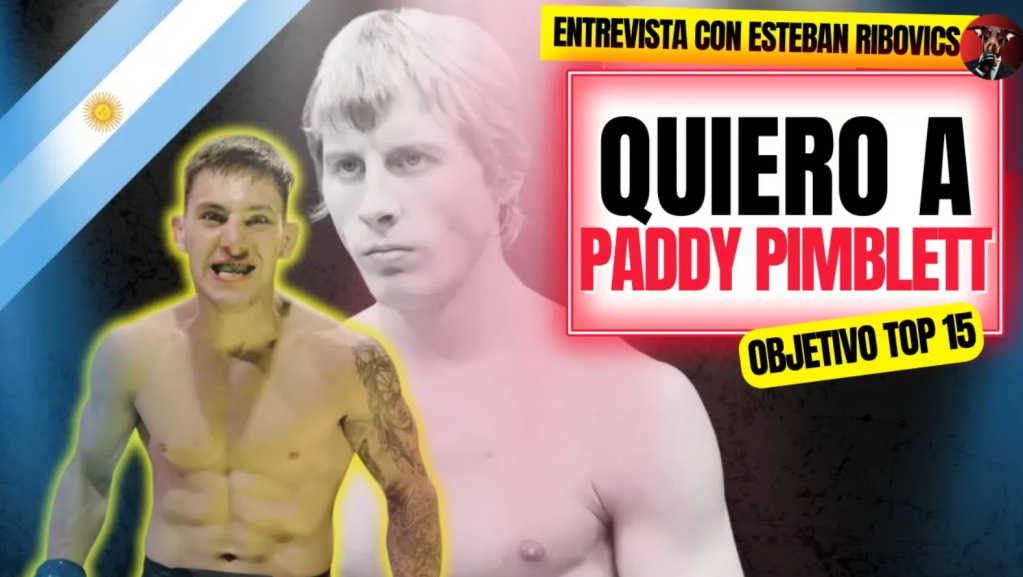 ESTEBAN RIBOVICS: EL TOP 15 UFC ES MI&nbsp;OBJETIVO