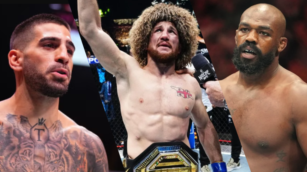 Merab Dvalishvili Supera a Jon Jones e Ilia Topuria en el Ranking Libra por Libra de la UFC Tras su Victoria en UFC&nbsp;316