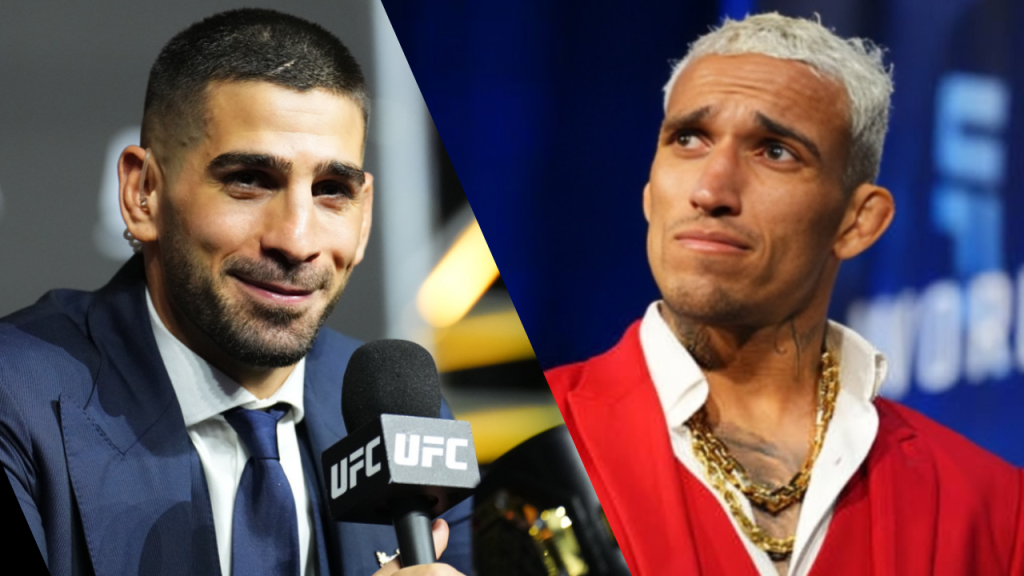 Charles Oliveira no se inmuta ante las palabras de Ilia Topuria: “Solo me&nbsp;río”